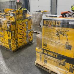 Pittston Location As-Is Power Tools Partial Truckload (6 pallets) 1359712-C