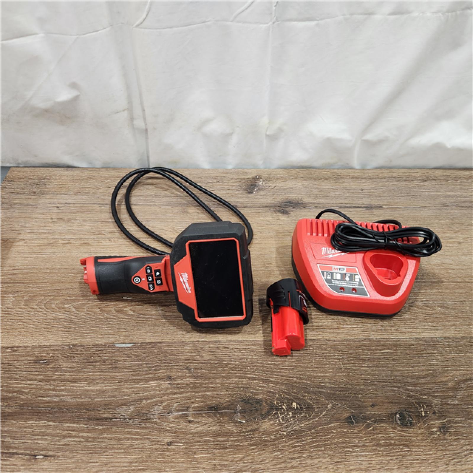 AS-IS M12 12V Lithium-Ion Cordless M-SPECTOR 360-Degree 4 Ft. Inspection Camera Kit