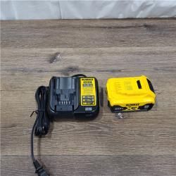 AS-IS DEWALT 20-Volt Maximum XR 5.0 Ah Battery Pack and Charger