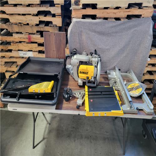 CALIFORNIA NEW DEWALT 10 (254 mm) HEAVY DUTY WET TILE SAW