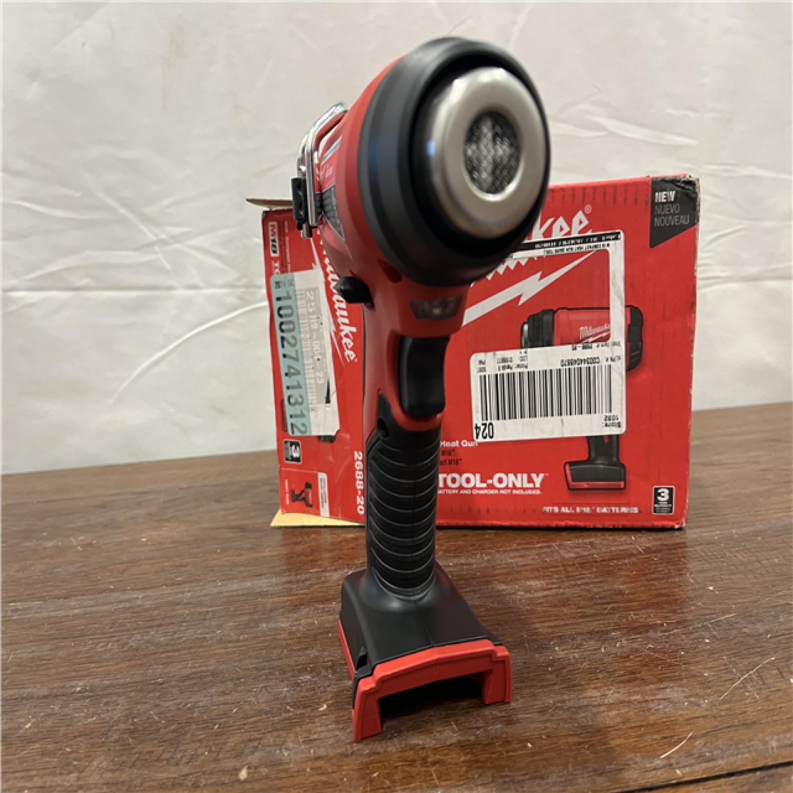 AS-IS Milwaukee M18 18 Volt Compact Heat Gun