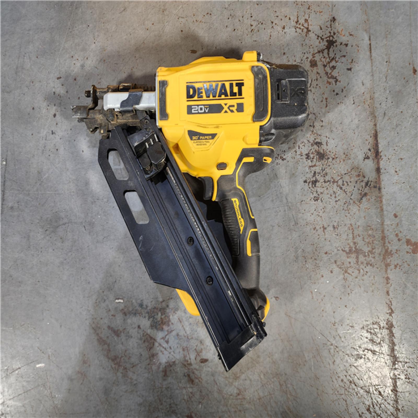 HOUSTON LOCATION - AS-IS DEWALT 20-Volt 30Â° Cordless Framing Nailer (Tool-Only)