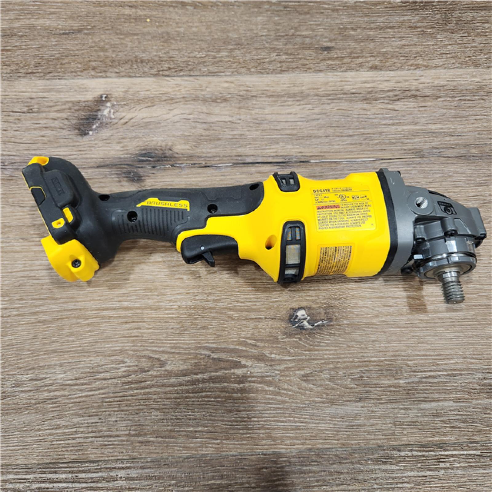 AS-IS DeWalt FLEXVOLT 60V MAX Cordless Grinder  4.5 - 6   9000 RPM  ( TOOL ONLY)