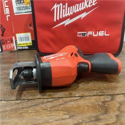 AS-ISMilwaukee M12 FUEL 12-Volt Lithium-Ion Brushless Cordless HACKZALL Reciprocating Saw Kit W/ Free M12 2.0Ah Compact Battery