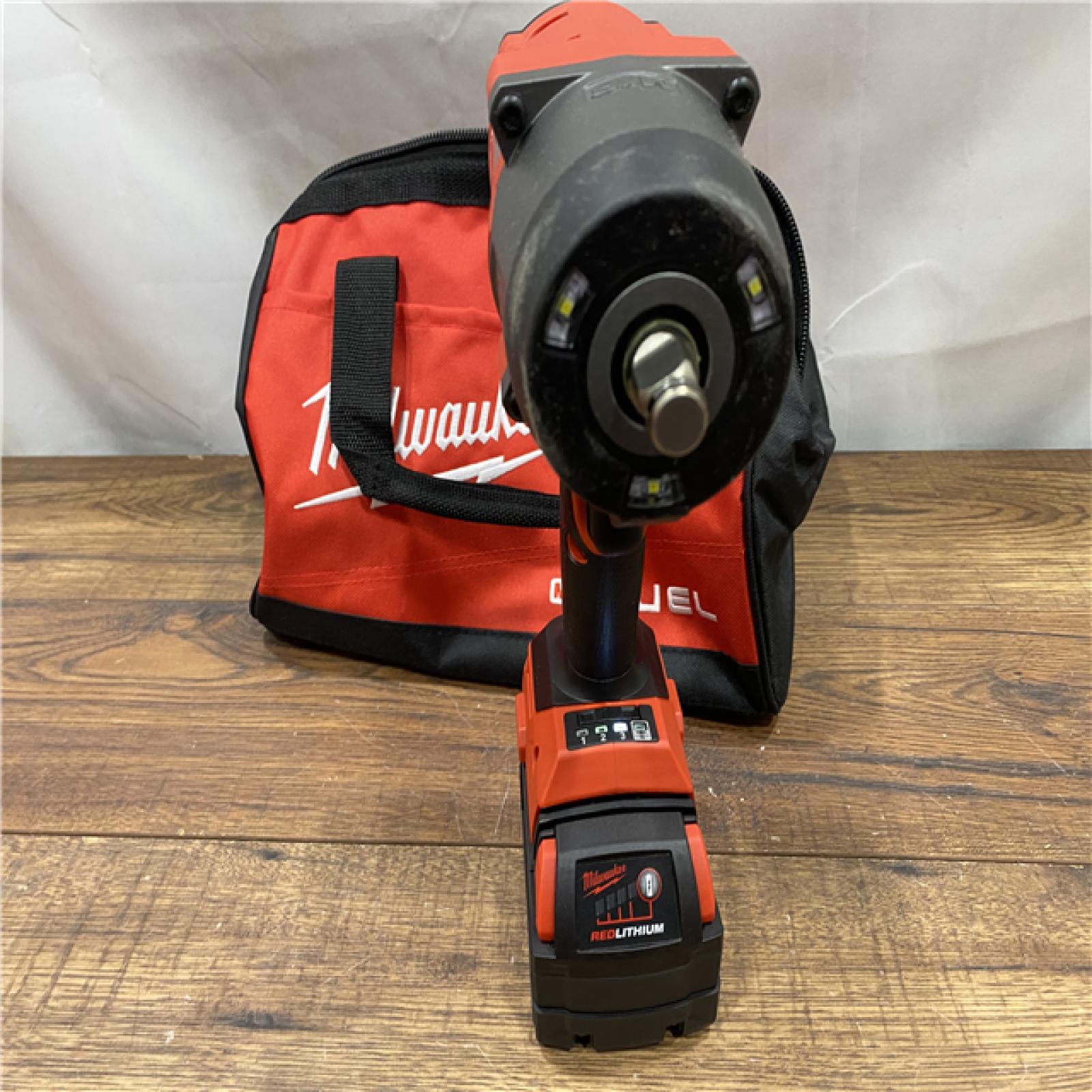 AS IS Milwaukee M18 1/2 in. Cordless Brushless High Torque Impact Wrench Kit (Battery & Charger)