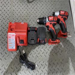 Houston location AS-IS Milwaukee Electric Tools 2691-22 MILWAUKEE M18 COMBO KITS LIKE NEW