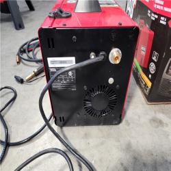 HOUSTON LOCATION - AS-IS Lincoln Electric Single Phase 140 Amp DC 115V Flux-Core & Stick MIG Welder - 90A/19V/20% Duty Cycle, 10.15 Long | Part #K2697-1