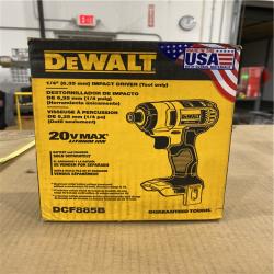 NEW! - DEWALT 20 V MAX Lithium Ion 1/4 In. Impact Driver (Bare Tool)