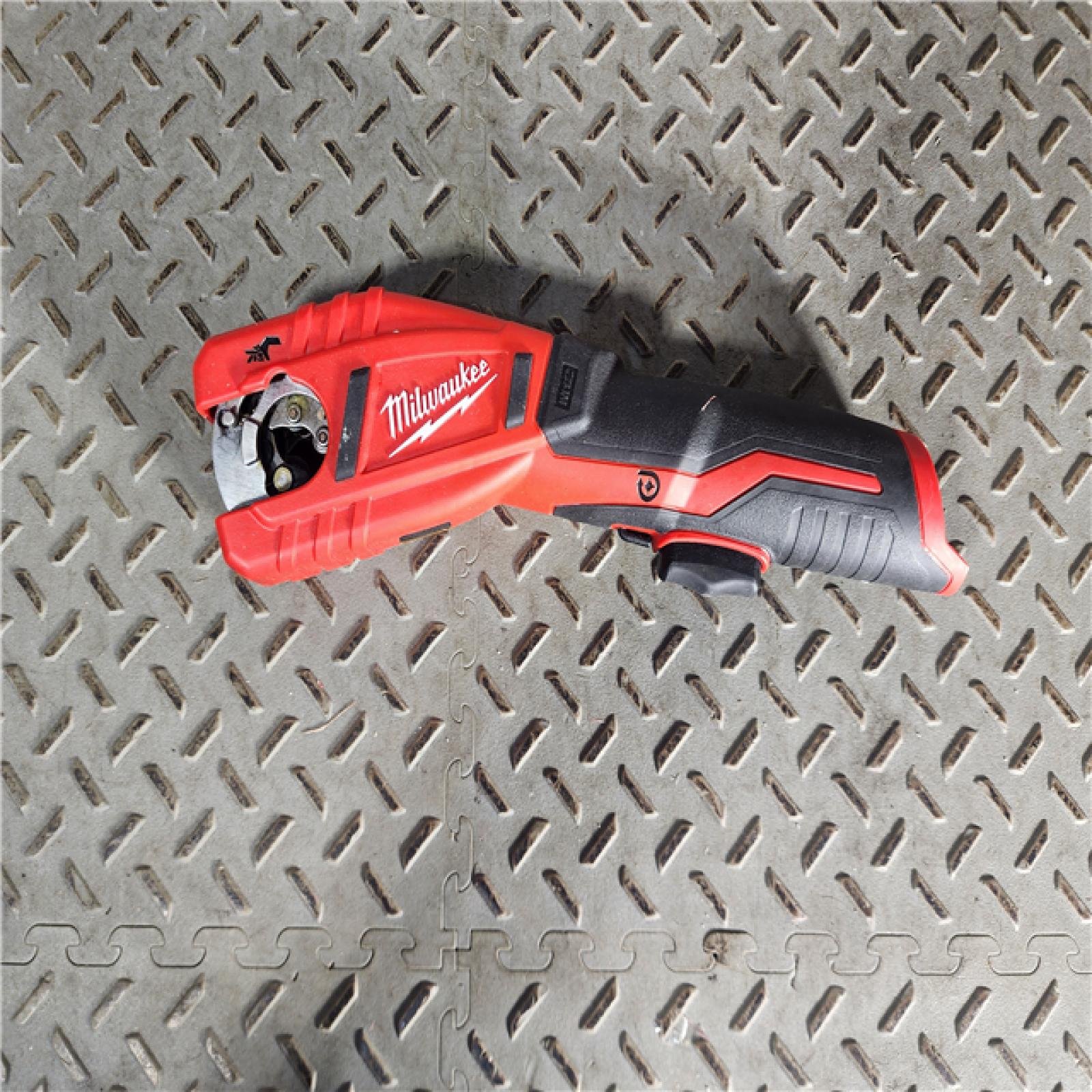 HOUSTON LOCATION - AS-IS M12 12V Lithium-Ion Cordless Copper Tubing Cutter (Tool-Only)