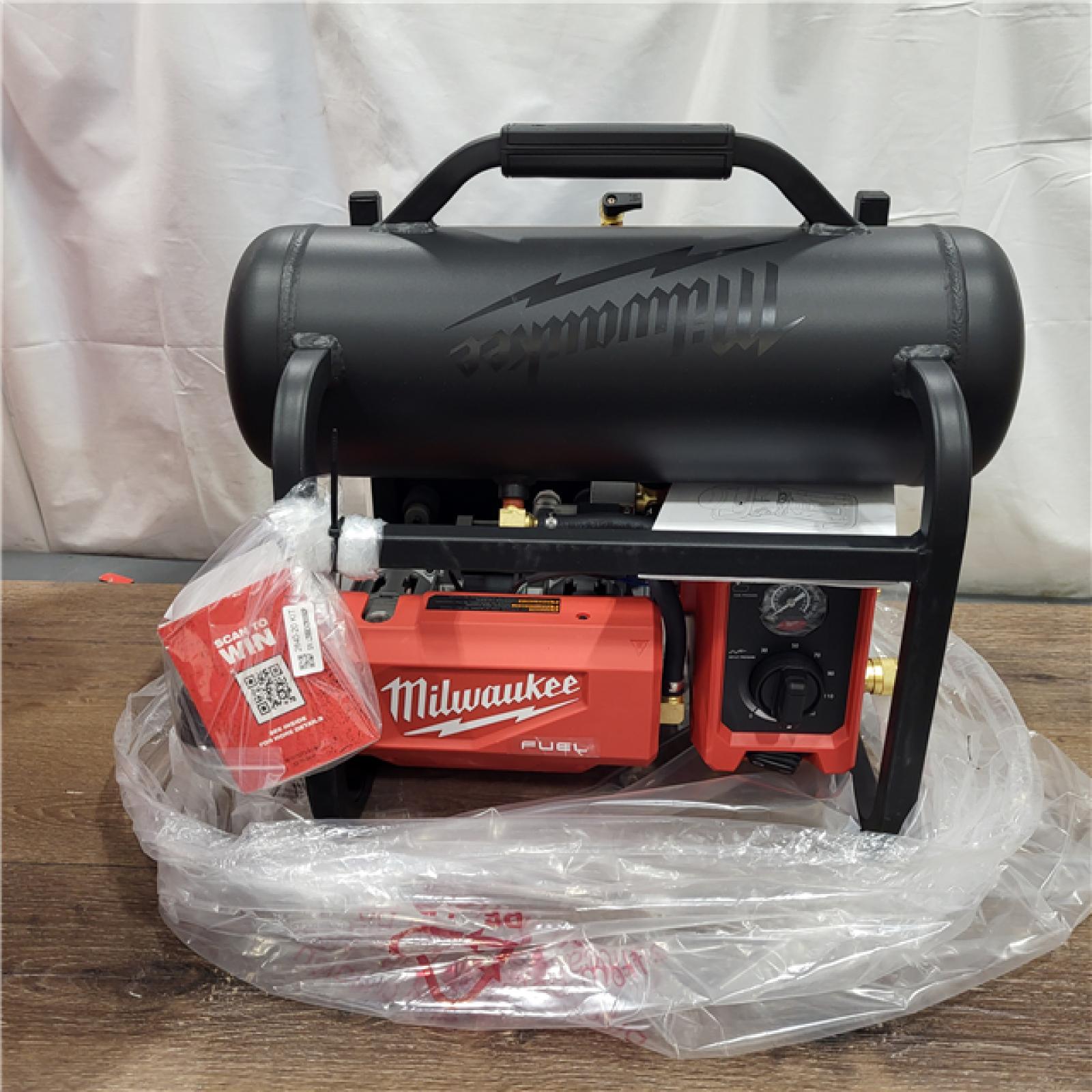 AS-IS M18 FUEL 18-Volt Lithium-Ion Brushless Cordless 2 Gal. Electric Compact Quiet Compressor (Tool-Only)