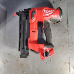 HOUSTON LOCATION - AS-IS (APPEARS LIKE NEW) Milwaukee M18 Fuel 18V Brushless 18-Gauge Brad Nailer 2746-20 (Bare Tool)