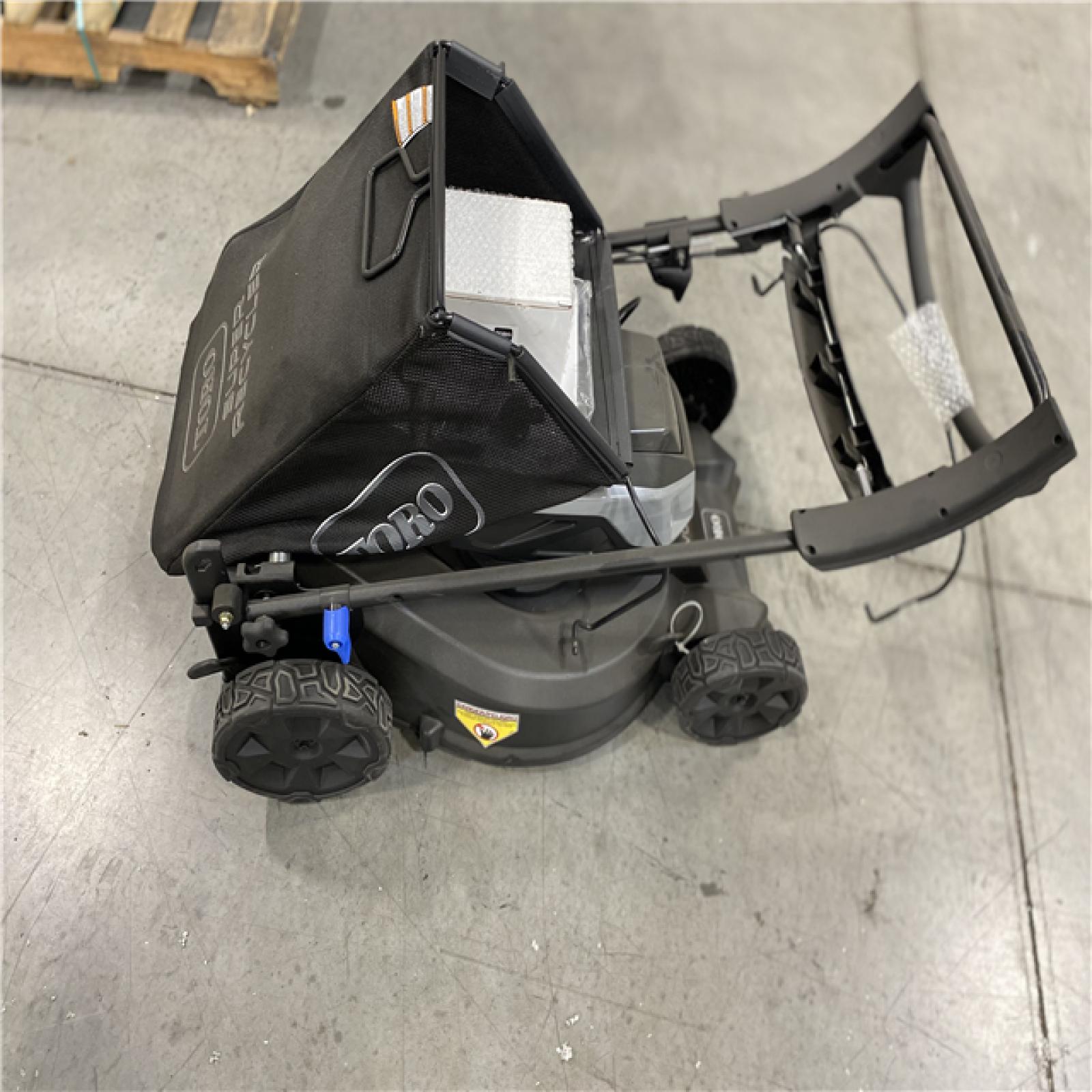 DALLAS LOCATION - Toro 60V Max Flex Force Super Recycler Lawn Mower 21 with Headlights Kit BATTERY AND CHARGER INCLUDED