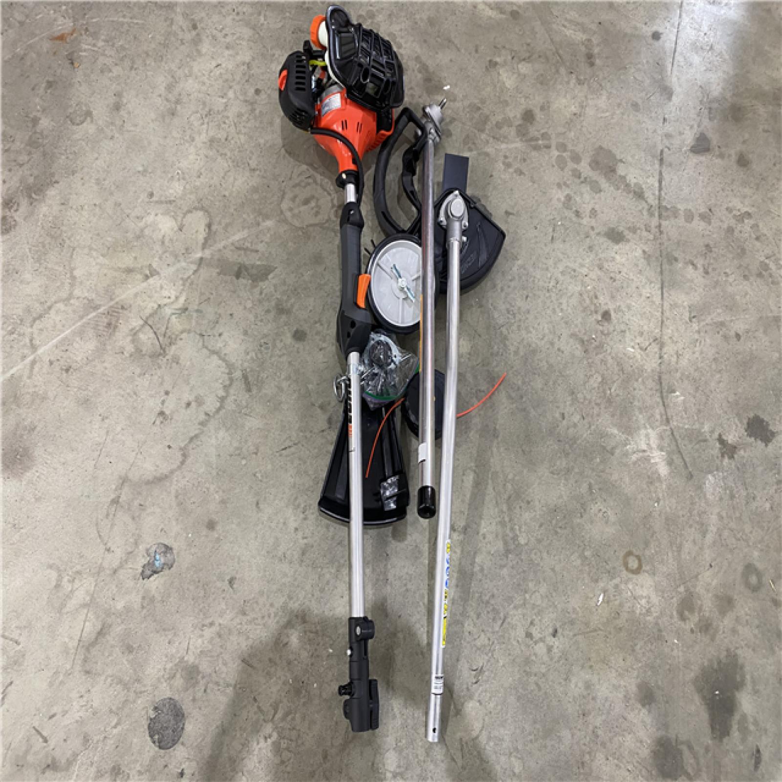 Houston location AS-IS Echo PAS-225VP 17 in. 21.2 Cc Gas PAS Trimmer and Edger Kit