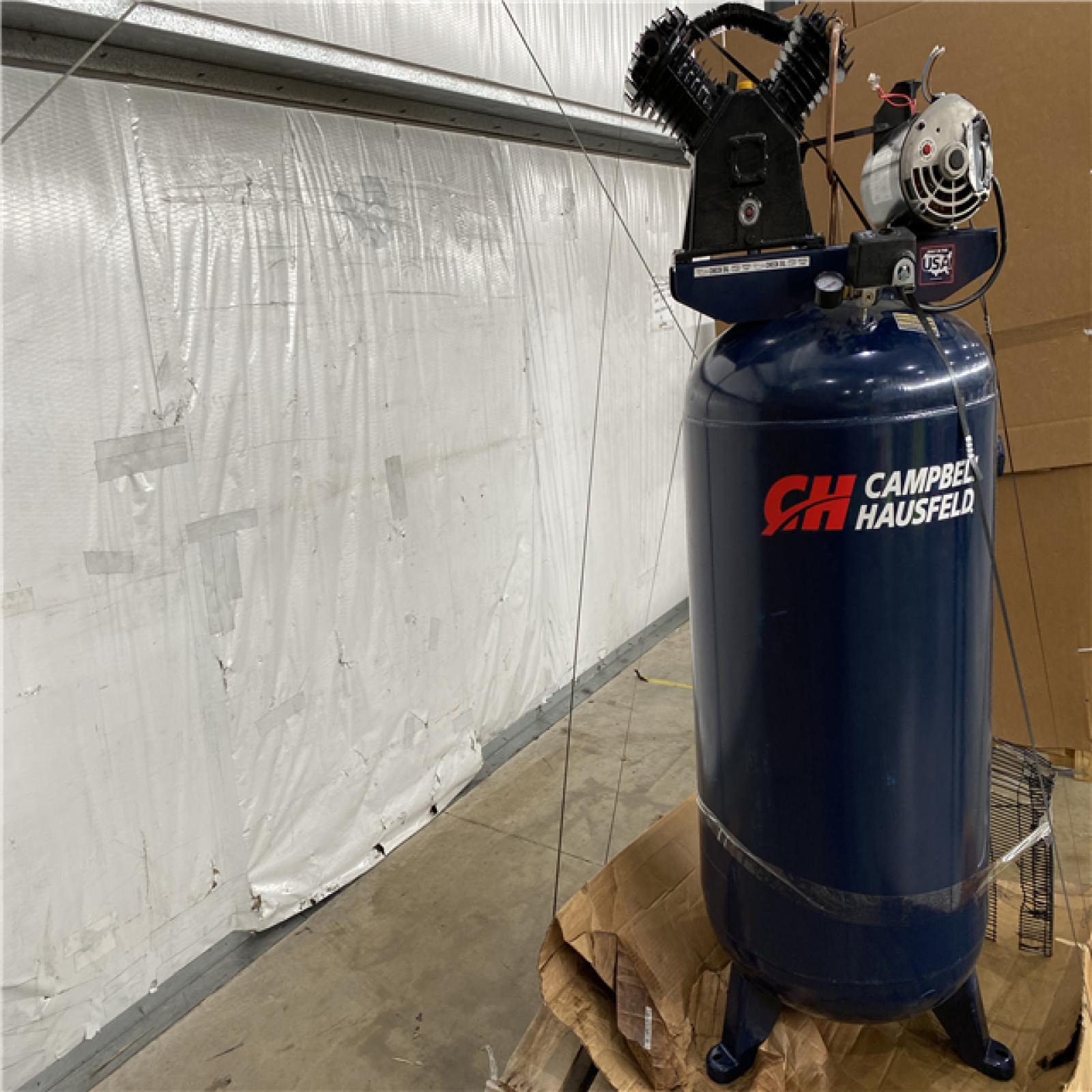 Houston Location AS IS - Campbell Hausfeld Air Compressor 80 Gallon 175 PSI