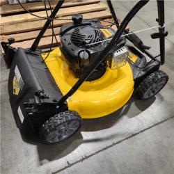 DALLAS LOCATION - AS-IS DEWALT 21 in. 150cc Briggs and Stratton 625ex Engine Rear Wheel Drive 2-in-1 Gas Self Propelled Walk Behind Lawn Mower