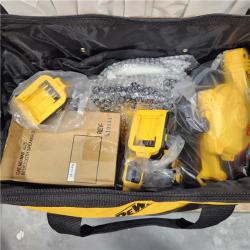 AS-IS DEWALT 20-Volt Max Lithium-Ion 10-Tool Cordless Combo Kit with Two 2.0 Ah Batteries, Charger and 2 Bags