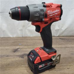 AS-IS Milwaukee M18 FUEL 18V Lithium-Ion Brushless Cordless Hammer Drill and Impact Driver Combo Kit (2-Tool) with 2 Batteries