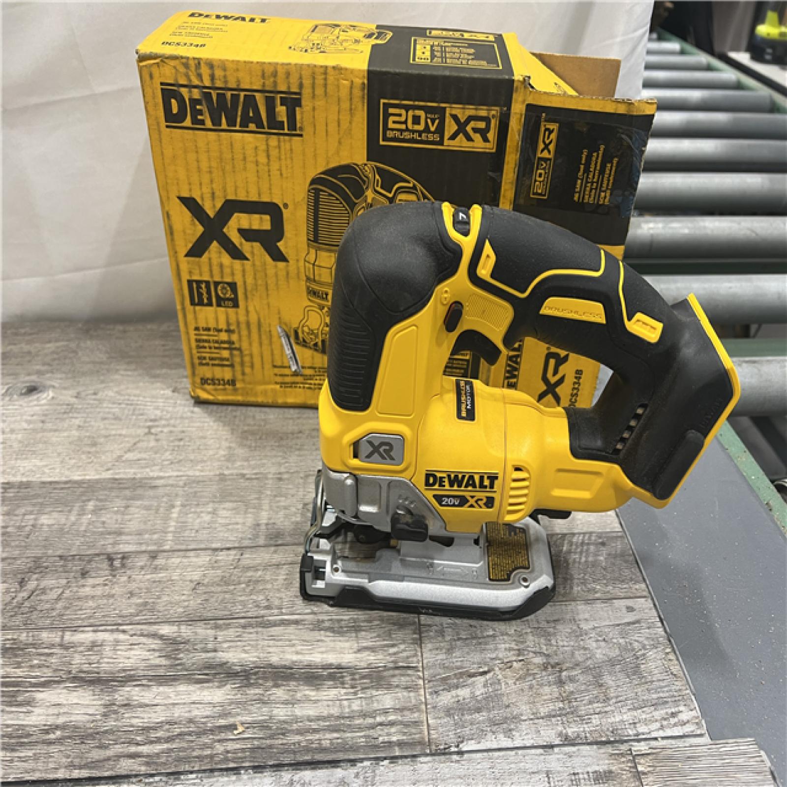 AS-IS DEWALT 20V MAX XR Cordless Brushless Jigsaw (Tool Only)