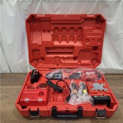 AS-IS Milwaukee-2674-22P M18 Short Throw Press Tool Kit W/ Viega PureFlow Jaws