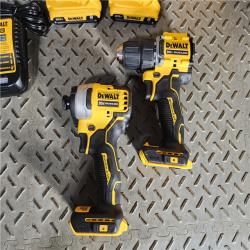 HOUSTON LOCATION - AS-IS (APPEARS LIKE NEW) ATOMIC 20-Volt MAX Lithium-Ion Cordless Combo Kit (2-Tool) with (2) 2.0Ah Batteries, Charger and Bag