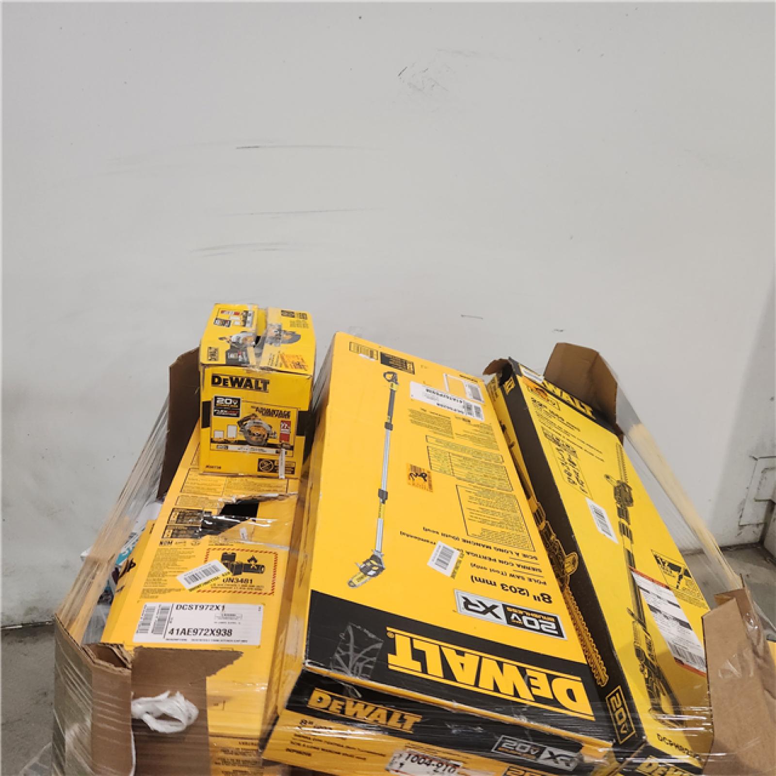 Dallas Location - As-Is DEWALT Tool Pallet