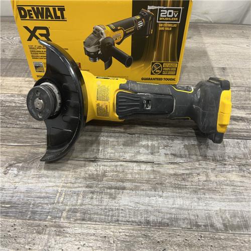 AS-IS DEWALT 20V XR Cordless 4-1/2. in. to 5 in. Variable Speed Angle Grinder (Tool Only)