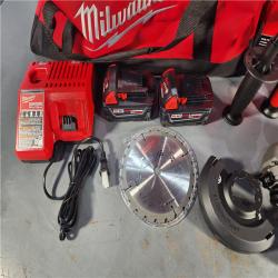 HOUSTON LOCATION - AS-IS (APPEARS LIKE NEW) Milwaukee  M18 FUEL 5-TOOL COMBO KIT