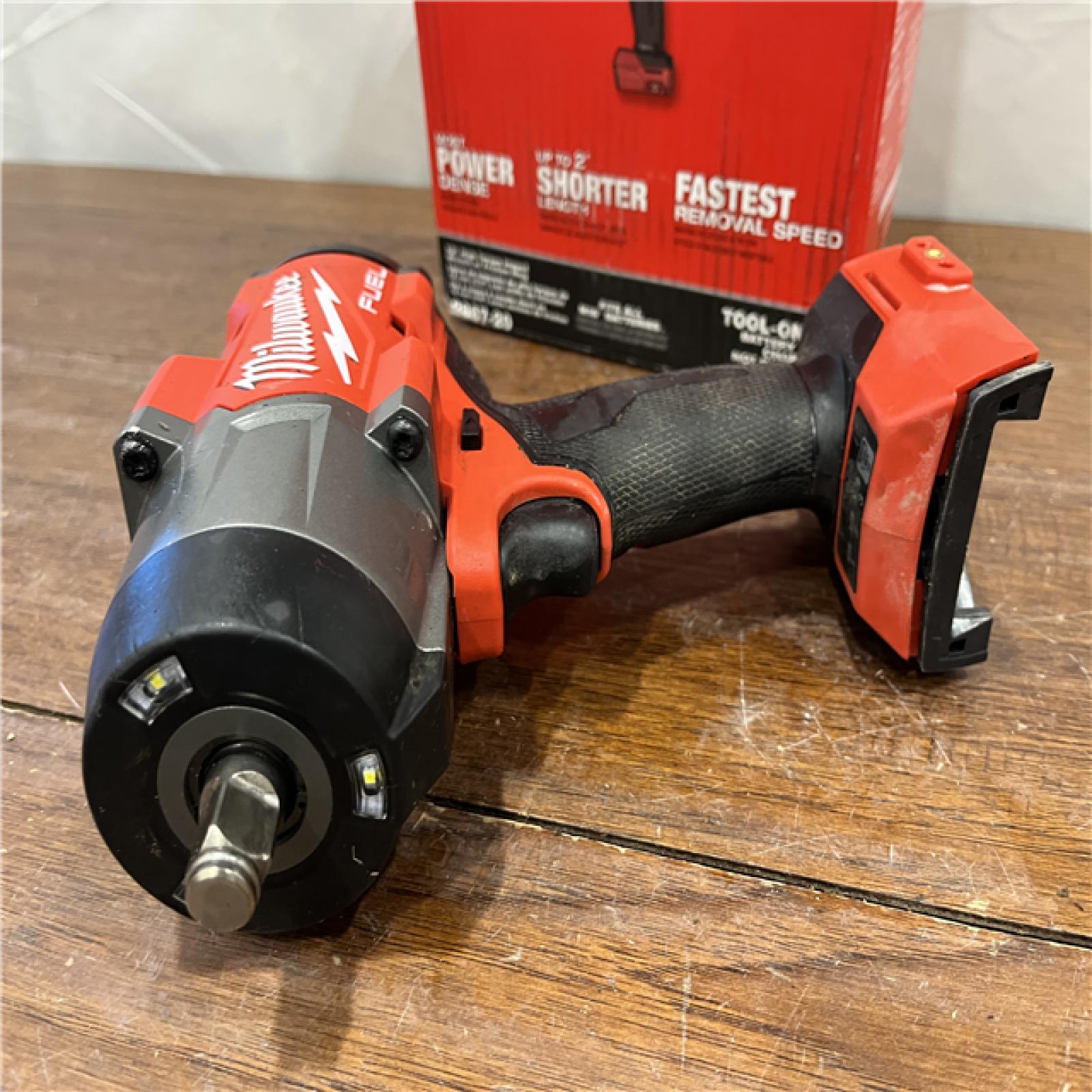 AS-ISMilwaukee M18 FUEL 18V Lithium-Ion Brushless Cordless 1/2 in. Impact Wrench with Friction Ring (Tool-Only)