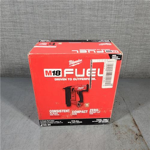 HOUSTON LOCATION - AS-IS Milwaukee M18 Fuel 18V Brushless 18-Gauge Brad Nailer 2746-20 (Bare Tool)