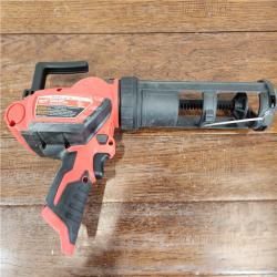 AS-IS Milwaukee M12 Cordless 10 oz. Caulk and Adhesive Gun (Tool-Only)