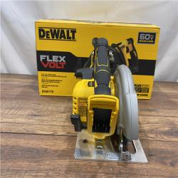 AS-IS DEWALT FLEXVOLT 60V MAX Cordless Brushless 7-1/4 in. Wormdrive Style Circular Saw (Tool Only)