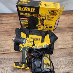 AS-IS DeWalt ATOMIC COMPACT SERIESâ„¢ 20V MAX* Brushless Cordless 1/2 in. Drill/Driver