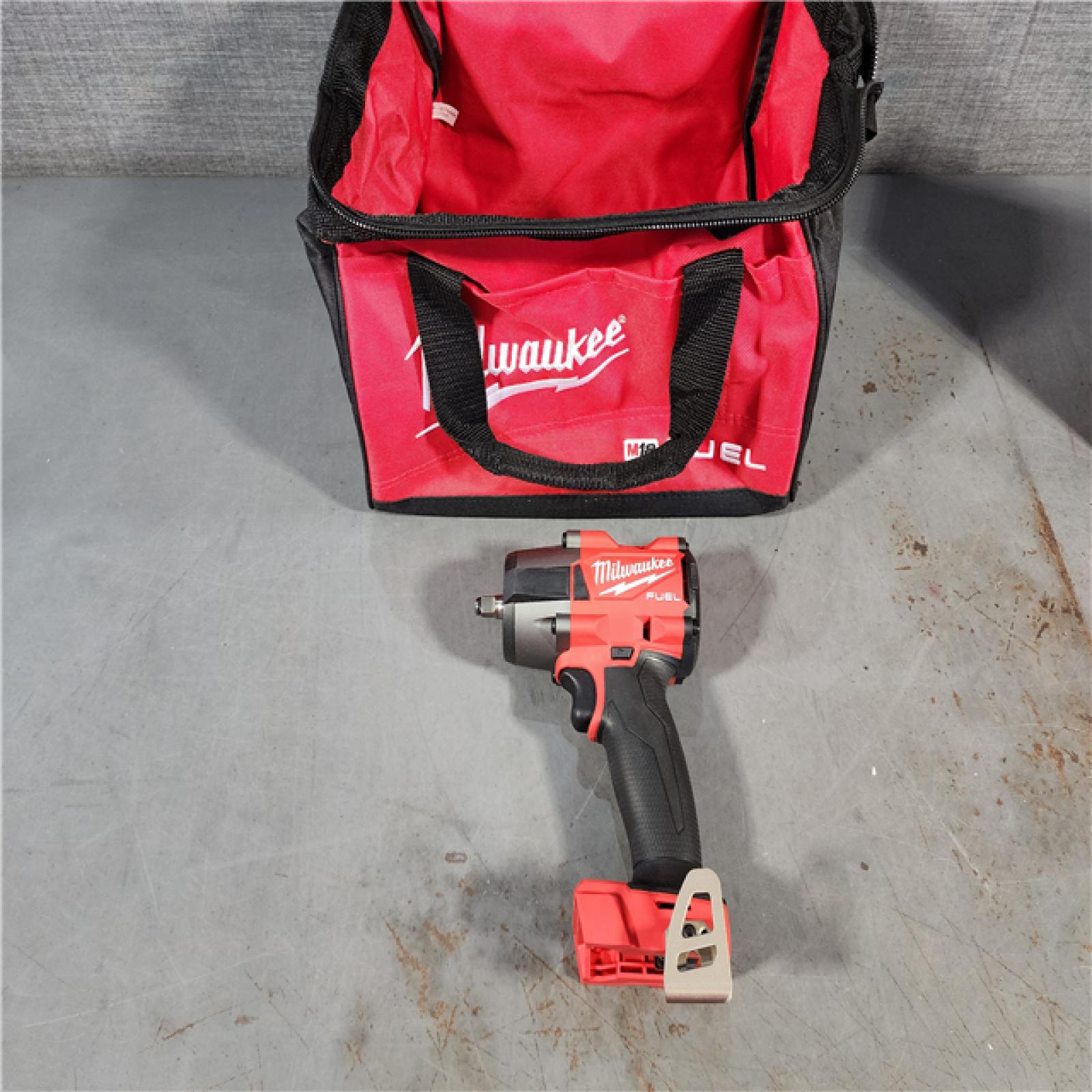 HOUSTON LOCATION - AS-IS (APPEARS LIKE NEW) M18 FUEL GEN-2 18V Lithium-Ion Mid Torque Brushless Cordless 3/8 in. Impact Wrench with Friction Ring (Tool-Only)