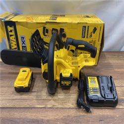 AS IS DEWALT 20V MAX Brushless Cordless 12in. Chainsaw Kit