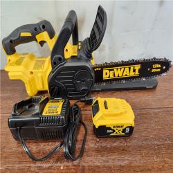 AS-IS DeWalt 20V Max Brushless Cordless 12in. Chainsaw Kit