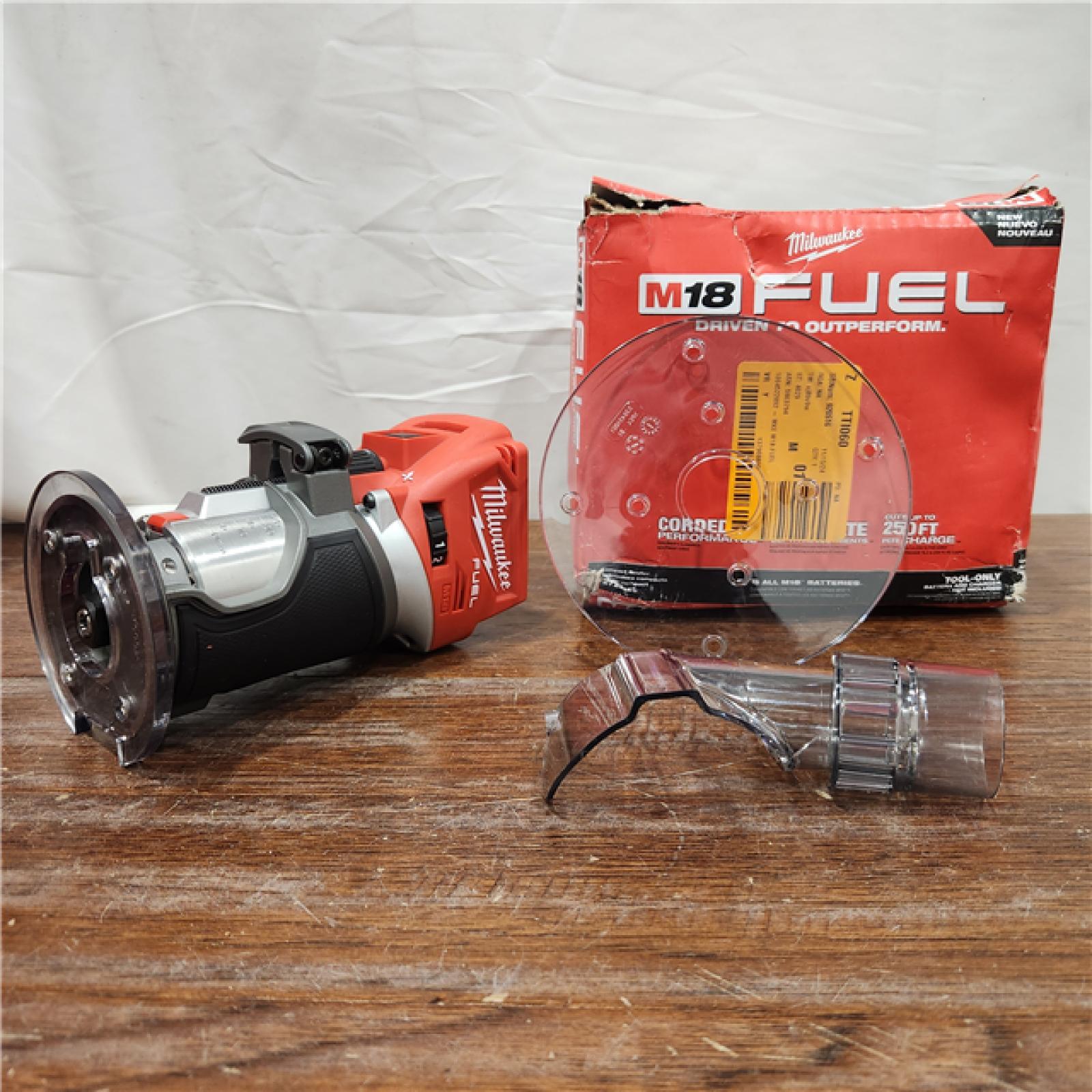 AS-IS Milwaukee M18 FUEL Compact Router Bare