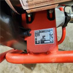 HOUSTON LOCATION - AS-IS Ridgid 26998 K-400 Drum Machine with C-45 IW Cable Gloves