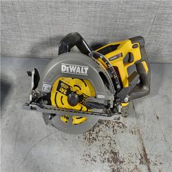 HOUSTON LOCATION - AS-IS DEWALT FLEXVOLT 60V MAX Cordless Brushless 7-1/4 in. Wormdrive Style Circular Saw (Tool Only)