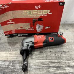 AS-IS Milwaukee M12 FUEL Brushless Cordless 16 Gauge Variable Speed Nibbler (Tool Only)