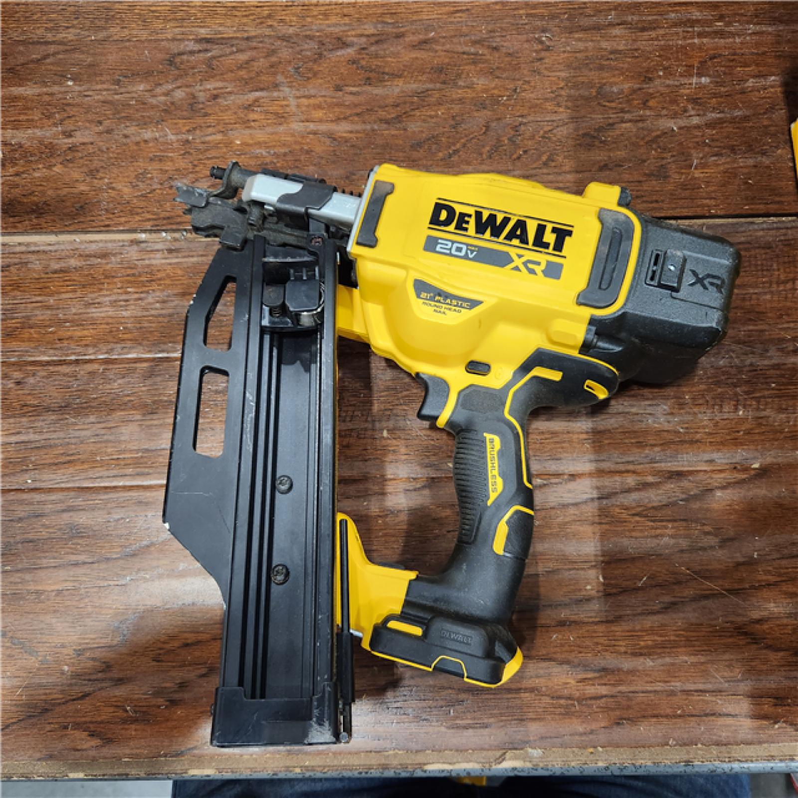 AS-IS 20-Volt 21Â° Cordless Framing Nailer (Tool-Only)