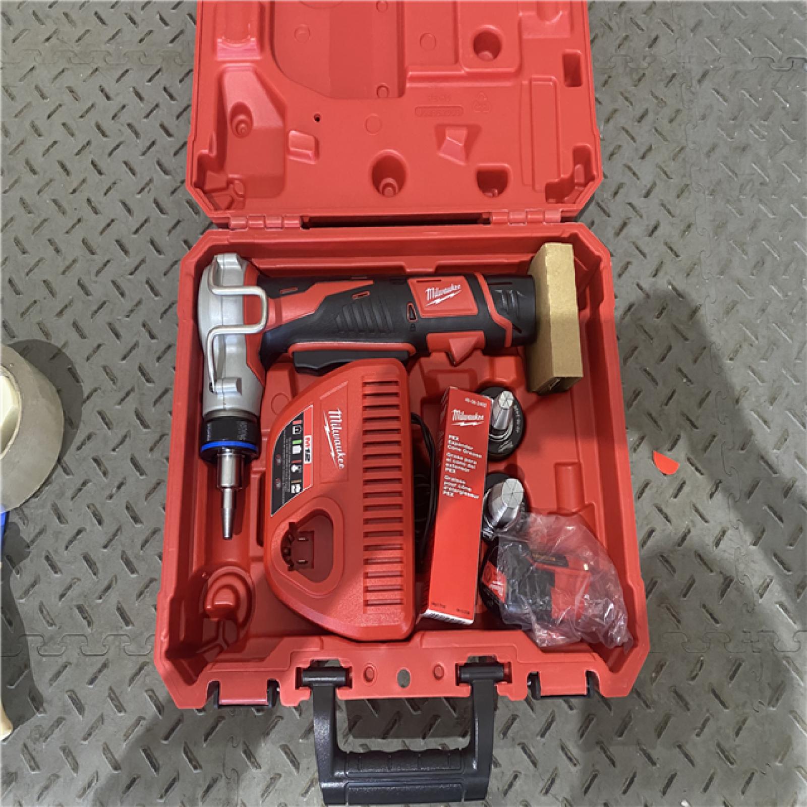 Houston location AS-IS 1 Kit  Milwaukee 2474-22 M12 Propex Expansion Tool Kit