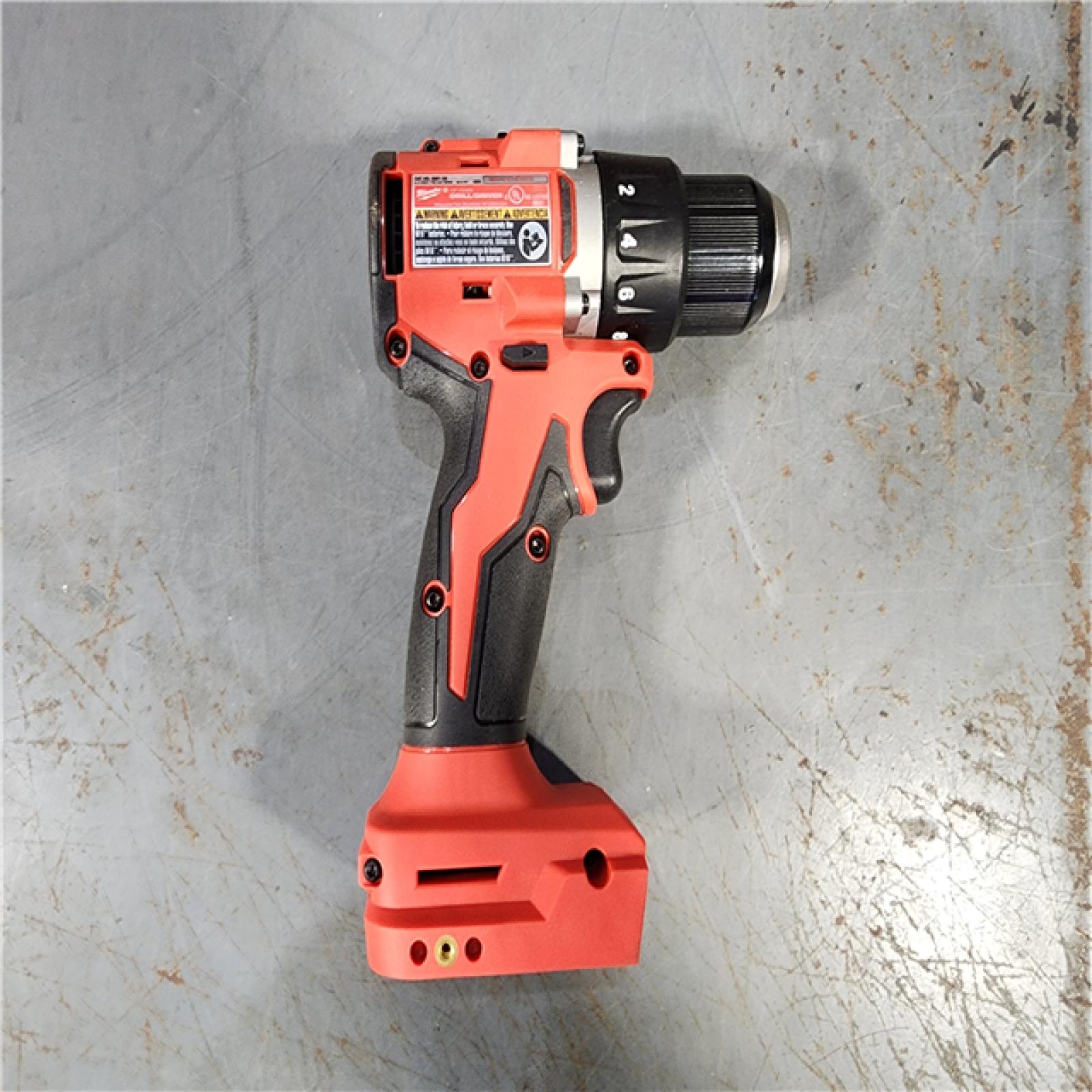 HOUSTON LOCATION - AS-IS (APPEARS LIKE NEW) Milwaukee M18 3601-22CT Drill/Driver Kit  Battery Included  18 V  1/2 in Chuck