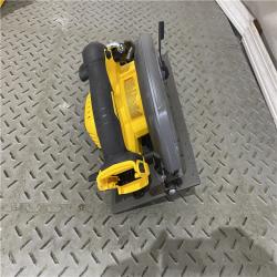 Houston location AS-IS DeWALT Flexvolt Max 7-1/4  60V Brushless Circular Saw DCS578B (Bare Tool)