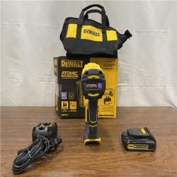 AS-IS DEWALT ATOMIC 20V MAX Lithium Ion Cordless 23 Gauge Pin Nailer Kit with 3.0Ah Battery and Charger