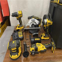 AS-IS Dewalt 20-Volt MAX ToughSystem Lithium-Ion 6-Tool Cordless Combo Kit