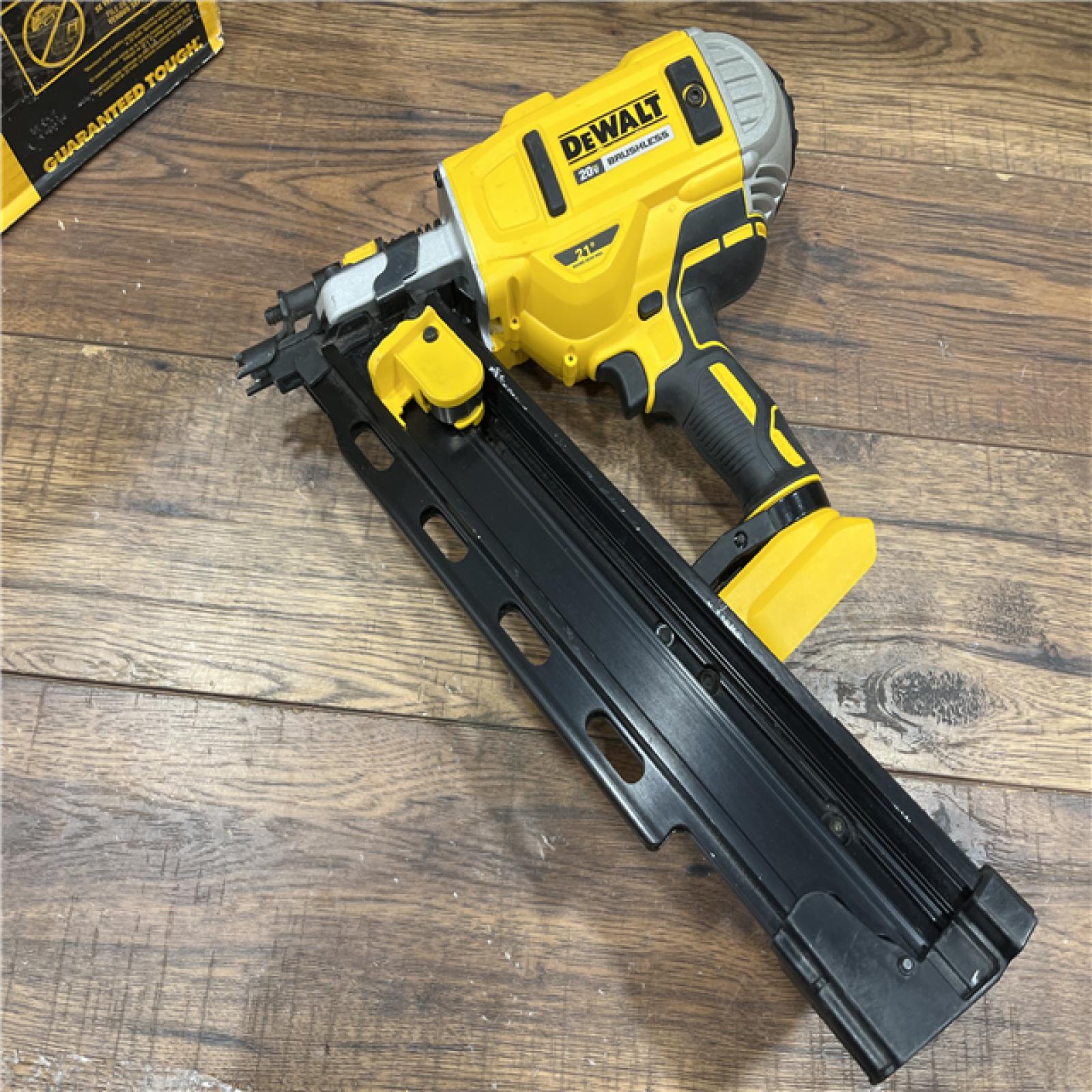 AS IS DEWALT 20-Volt 21Â° Cordless Framing Nailer (Tool-Only)