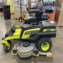 DALLAS LOCATION - RYOBI 80V HP Brushless 54 in. Battery Electric Cordless Zero Turn Riding Mower