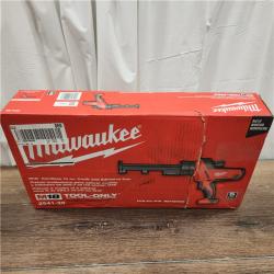 AS-IS Milwaukee M18 18-Volt Lithium-Ion Cordless 10 oz. Caulk and Adhesive Gun (Tool-Only)