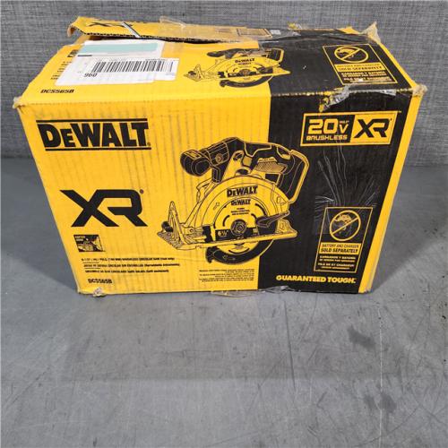 HOUSTON LOCATION - AS-IS DeWALT DCS565B 20V Max Brushless 6.5   Cordless Circular Saw