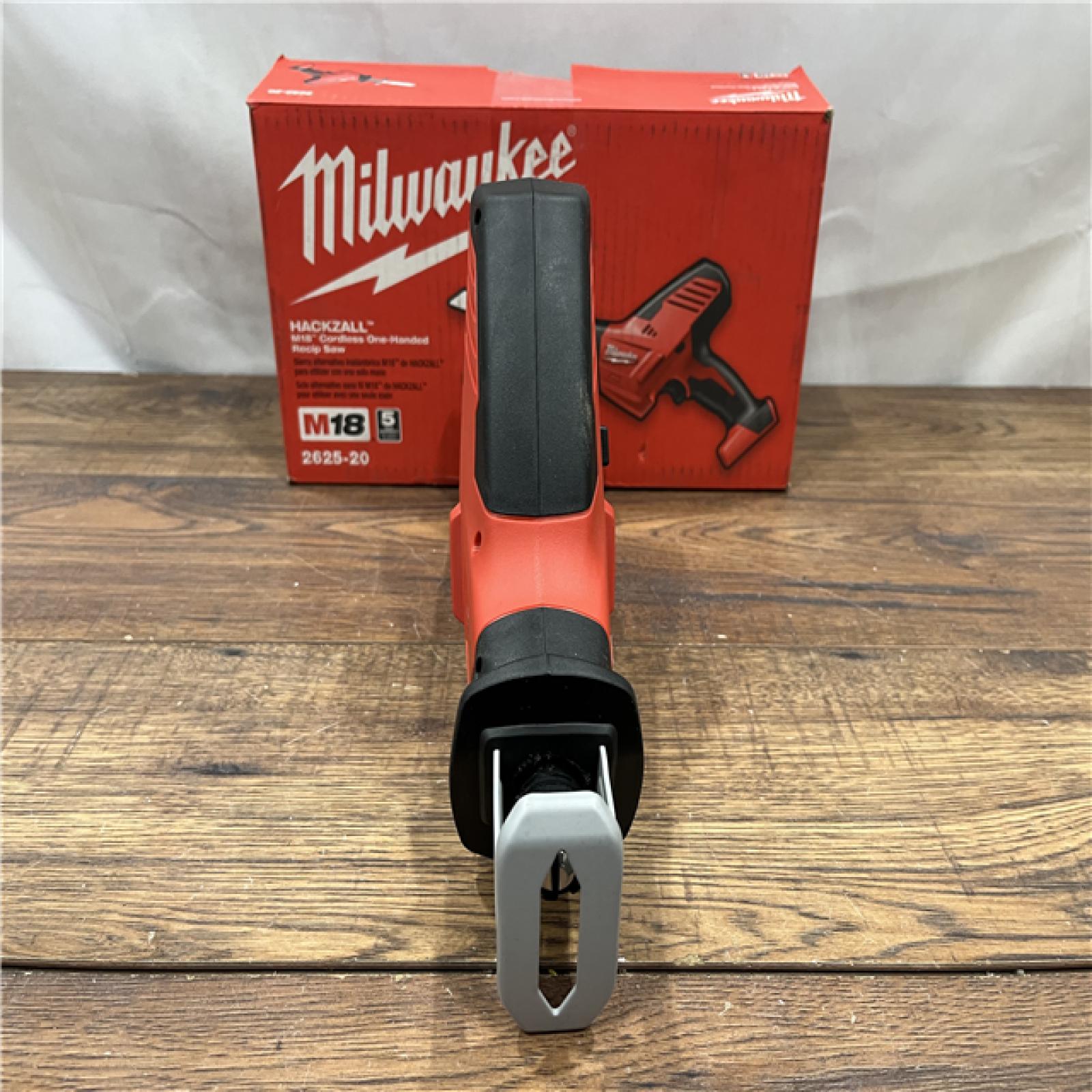 AS IS Milwaukee 2625-20 - M18 Hackzall 18V Cordless Straight Handle Reciprocating Saw Bare Tool